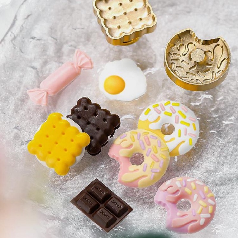 Wax Seal Stamp Set - Pieczęć woskowa Kawaii Pieczęć woskowa do