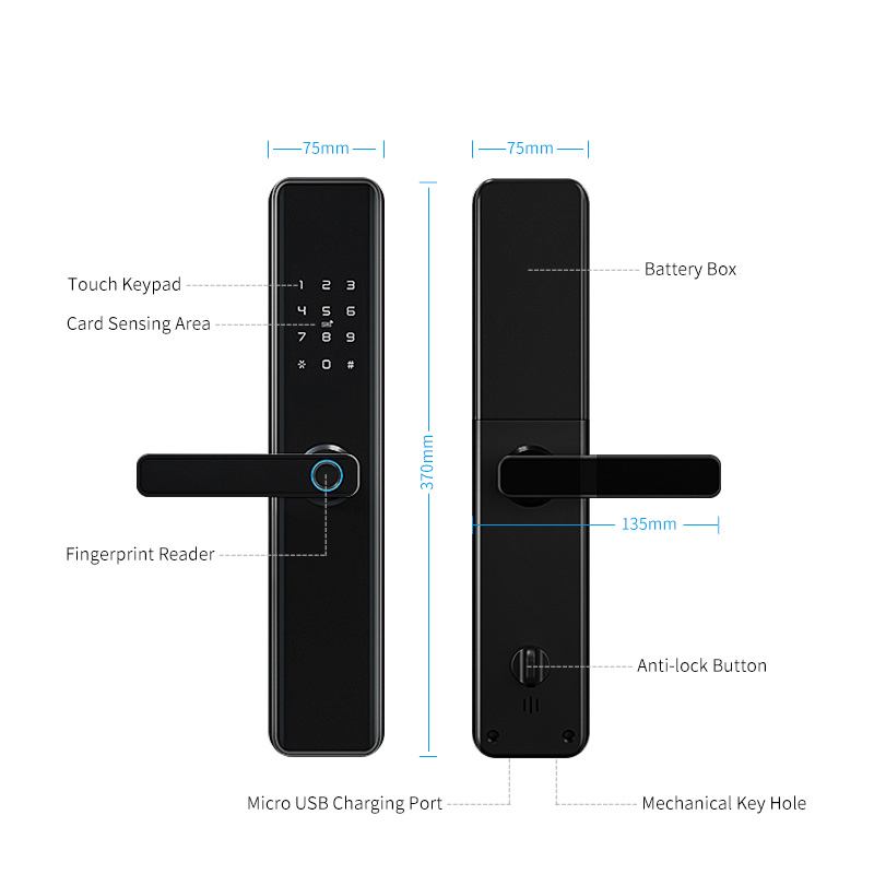 TTlock Wodoodporny Bluetooth W – Letter Opener Brass recenzja i cena