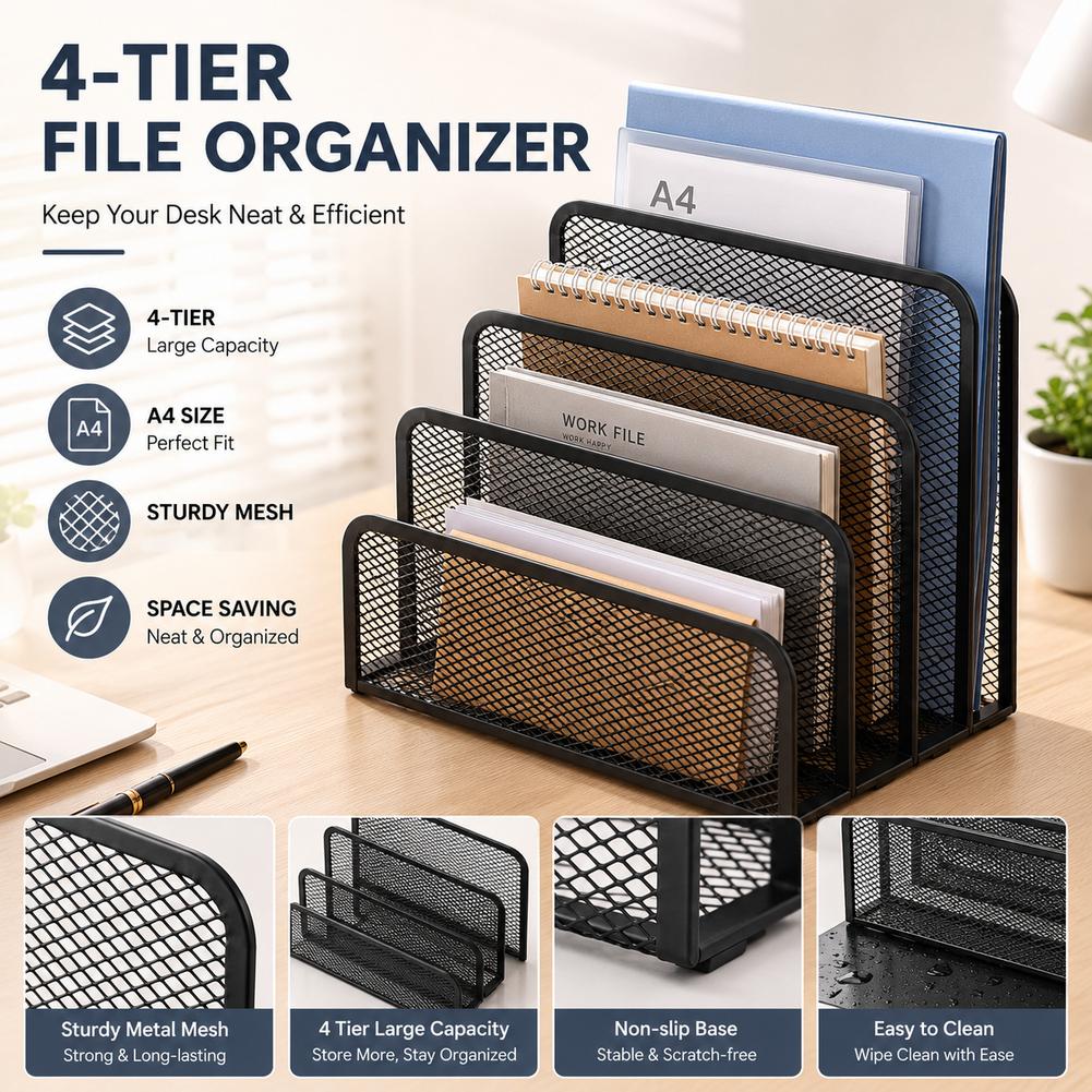 Półki na papier, notatniki, st – Magazine Holder Rack recenzja i cena