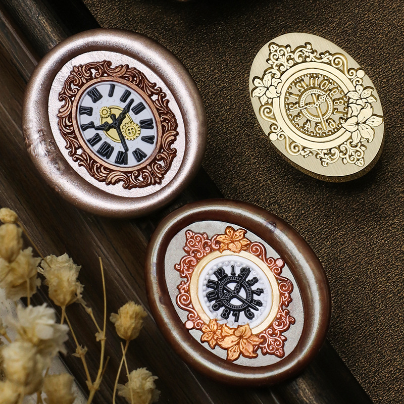 Retro Zegar Pieczęć Woskowa Ni – Wax Seal Stamp Set recenzja i cena