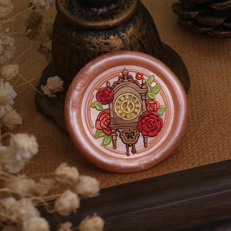 Retro Zegar Pieczęć Woskowa Ni – Wax Seal Stamp Set recenzja i cena